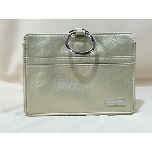 Pouchee Purse Organizer Multi Pocket Wallet Clutch Gold Extra Compartments